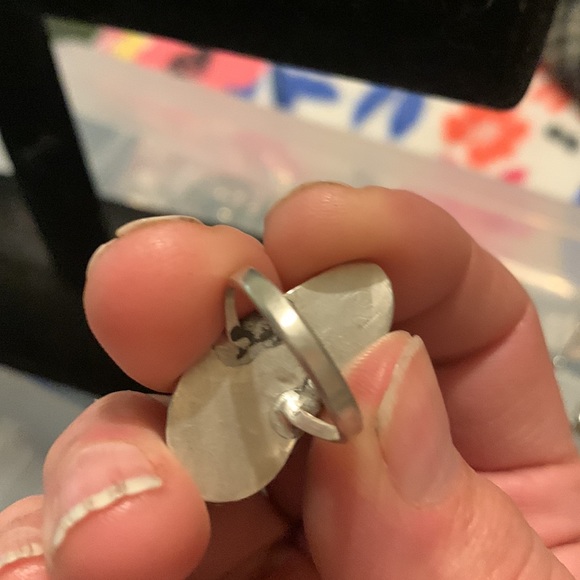 Turquoise and silver ring - Picture 5 of 6